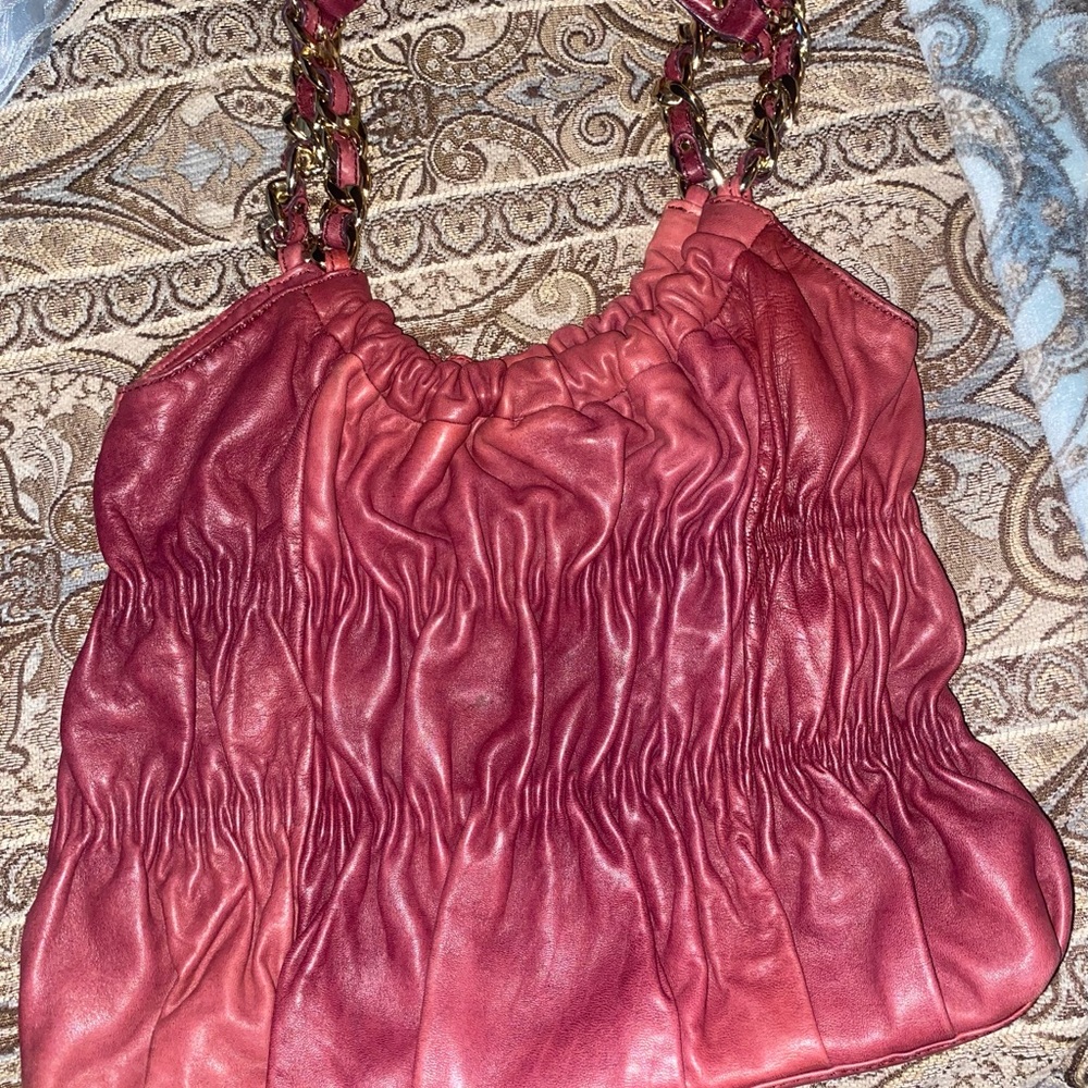 Michael Kors butter soft leather shoulder bag